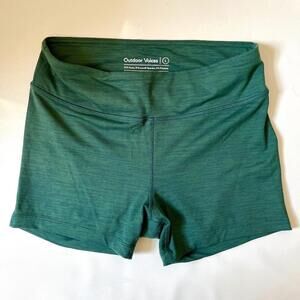 Outdoor Voices Green Athletic Shorts